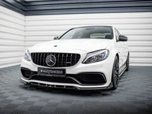 Load image into Gallery viewer, Maxton Design - Front Splitter V.2 Mercedes-AMG C63 Sedan / Estate W205 / S205
