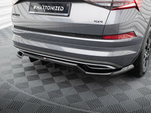 Load image into Gallery viewer, Maxton Design - CENTRAL REAR SPLITTER (VERTICAL BARS) SKODA KODIAQ SPORTLINE MK1 FACELIFT
