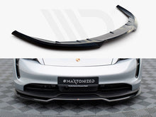 Load image into Gallery viewer, Maxton Design - FRONT SPLITTER PORSCHE TAYCAN / TAYCAN 4 / TAYCAN 4S / TAYCAN GTS MK1
