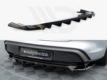 Load image into Gallery viewer, Maxton Design - CENTRAL REAR SPLITTER (VERTICAL BARS) PORSCHE TAYCAN / TAYCAN 4 / TAYCAN 4S / TAYCAN GTS MK1
