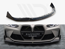 Load image into Gallery viewer, Maxton Design - Front Splitter V.4 CSL Look BMW M4 G82 / G82 Facelift
