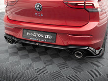 Load image into Gallery viewer, Maxton Design - REAR VALANCE + EXHAUST ENDS IMITATION VOLKSWAGEN GOLF GTE MK8
