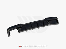 Load image into Gallery viewer, Maxton Design - REAR VALANCE V.2 BMW 5 M-PACK F10 (VERSION WITH DOUBLE EXHAUST ON ONE SIDE)
