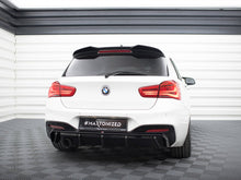Load image into Gallery viewer, Maxton Design - REAR VALANCE BMW 1 M-PACK F20 FACELIFT (VERSION WITH SINGLE EXHAUST ON ONE SIDE)
