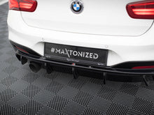 Load image into Gallery viewer, Maxton Design - REAR VALANCE BMW 1 M-PACK F20 FACELIFT (VERSION WITH SINGLE EXHAUST ON ONE SIDE)
