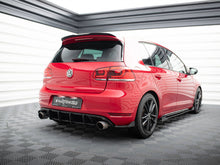 Load image into Gallery viewer, Maxton Design - Street PRO Rear Side Splitters + Flaps VW Golf GTI Mk6
