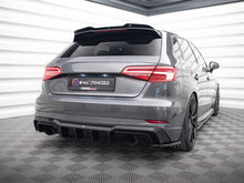 Load image into Gallery viewer, Maxton Design - REAR VALANCE AUDI A3 S-LINE SPORTBACK 8V FACELIFT (VERSION WITH SINGLE EXHAUSTS ON BOTH SIDES)
