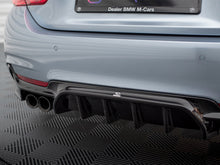Load image into Gallery viewer, Maxton Design - REAR VALANCE BMW 4 COUPE / GRAN COUPE / CABRIO M-PACK F32 / F36 / F33 (VERSION WITH DUAL EXHAUSTS ON BOTH SIDES)
