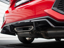 Load image into Gallery viewer, Maxton Design - Central Rear Splitter (Vertical Bars) Honda Civic SI Mk10
