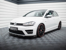 Load image into Gallery viewer, Maxton Design - Front Splitter V.5 + Flaps Volkswagen Golf R / R-Line Mk7

