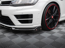 Load image into Gallery viewer, Maxton Design - Front Splitter V.5 + Flaps Volkswagen Golf R / R-Line Mk7
