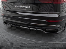 Load image into Gallery viewer, Maxton Design - Central Rear Splitter (Vertical Bars) Audi SQ8 / Q8 S-Line Mk1 Facelift
