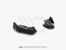 Load image into Gallery viewer, Maxton Design - REAR SIDE SPLITTERS V.3 + FLAPS FORD FIESTA ST MK7 FACELIFT
