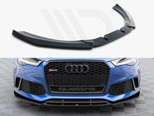 Load image into Gallery viewer, Maxton Design - FRONT SPLITTER V4 AUDI RS6 C7 (2013-2017)

