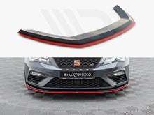 Load image into Gallery viewer, Maxton Design - Front Splitter V.3 Seat Leon Cupra / FR Mk3 FL
