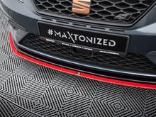 Load image into Gallery viewer, Maxton Design - Front Splitter V.3 Seat Leon Cupra / FR Mk3 FL
