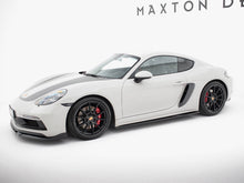 Load image into Gallery viewer, Maxton Design - Side Skirts Diffusers Porsche 718 Cayman GTS 982c
