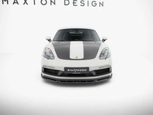 Load image into Gallery viewer, Maxton Design - Front Splitter V.2 Porsche 718 Cayman GTS 982c
