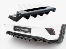 Load image into Gallery viewer, Maxton Design - Central Rear Splitter (Vertical Bars) Volkswagen T-Roc R Mk1
