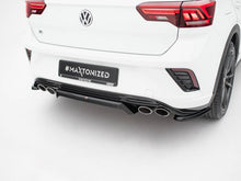 Load image into Gallery viewer, Maxton Design - Central Rear Splitter (Vertical Bars) Volkswagen T-Roc R Mk1

