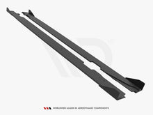 Load image into Gallery viewer, Maxton Design - Street PRO Side Skirts Diffusers + Flaps Audi A5 Sportback F5 / B9 Facelift
