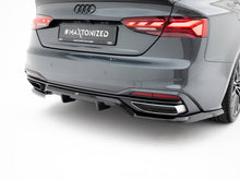 Load image into Gallery viewer, Maxton Design - Rear Splitter (Vertical Bars) Audi A5 F5 / B9 Facelift
