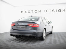 Load image into Gallery viewer, Maxton Design - Rear Valance Audi A4 B8 Facelift (Single side dual exhaust version)
