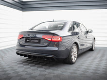 Load image into Gallery viewer, Maxton Design - Rear Valance Audi A4 B8 Facelift (Single side dual exhaust version)
