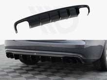 Load image into Gallery viewer, Maxton Design - Rear Valance Audi A4 B8 Facelift (Version with dual exhausts on both sides)
