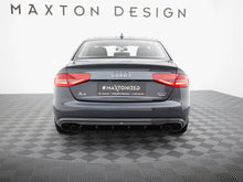Load image into Gallery viewer, Maxton Design - Rear Valance Audi A4 B8 Facelift (Version with dual exhausts on both sides)
