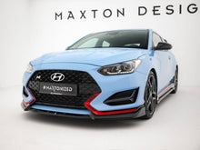 Load image into Gallery viewer, Maxton Design - Front Splitter V.2 Hyundai Veloster N Mk2
