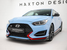 Load image into Gallery viewer, Maxton Design - Front Splitter V.1 Hyundai Veloster N Mk2
