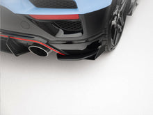Load image into Gallery viewer, Maxton Design - Street Pro Rear Side Splitters + Flaps Hyundai Veloster N Mk2
