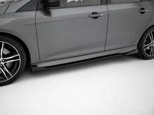 Load image into Gallery viewer, Maxton Design - Street PRO Side Skirts Diffusers + Flaps Ford Focus ST Mk3
