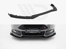 Load image into Gallery viewer, Maxton Design - Street PRO Front Splitter + Flaps Ford Focus ST Mk3 Facelift
