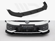 Load image into Gallery viewer, Maxton Design - Street PRO Front Splitter + Flaps Volkswagen Golf GTI / GTE / R-Line Mk8 Facelift
