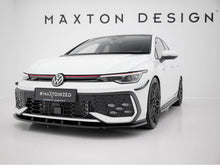 Load image into Gallery viewer, Maxton Design - Front Splitter V.2 Volkswagen Golf GTI / GTE / R-Line Mk8 Facelift
