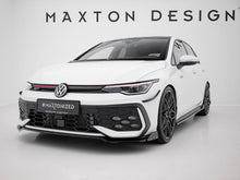 Load image into Gallery viewer, Maxton Design - Front Splitter V.3 + Flaps Volkswagen Golf GTI / GTE / R-Line Mk8 Facelift
