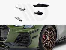 Load image into Gallery viewer, Maxton Design - Front Bumper Wings (Canards) Audi S3 Sportback / A3 S-Line Sportback 8Y Facelift
