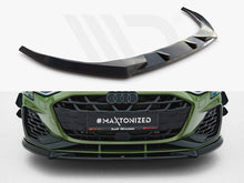 Load image into Gallery viewer, Maxton Design -   Front Splitter V.1 Audi S3 Sportback / A3 S-Line Sportback 8Y Facelift
