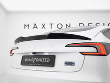 Load image into Gallery viewer, Maxton Design - Spoiler CAP 3D Tesla Model 3 Performance Mk1 Facelift

