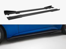 Load image into Gallery viewer, Maxton Design - Street PRO Side Skirts Diffusers + Flaps Ford Mustang GT Mk7
