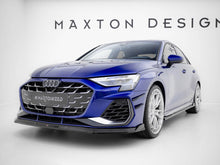 Load image into Gallery viewer, Maxton Design - Front Splitter V.3 Audi A3 S-Line Sedan / S3 Sedan 8Y Facelift
