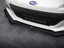Load image into Gallery viewer, Maxton Design - Street PRO Front Splitter V.1 + Flaps Subaru BRZ Mk1
