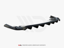 Load image into Gallery viewer, Maxton Design - Rear Splitter (Vertical Bars) Porsche Taycan Turbo S Mk1

