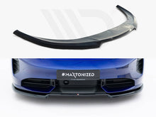 Load image into Gallery viewer, Maxton Design - Front Splitter Porsche Taycan Turbo S Mk1
