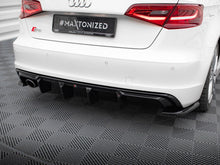 Load image into Gallery viewer, Maxton Design - Rear Valance Audi A3 S-Line Sportback 8V (Version with single exhaust tips on one side)
