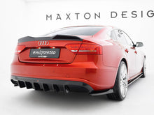 Load image into Gallery viewer, Maxton Design - Rear Valance Audi A5 S-Line Sportback 8T (Version with dual exhaust tips on one side)
