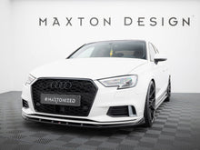Load image into Gallery viewer, Maxton Design - Front Splitter Audi A3 Sedan 8V Facelift
