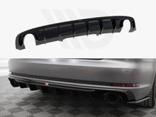 Load image into Gallery viewer, Maxton Design - Rear Valance Audi A4 S-Line B9 (Version with single exhaust tips on both sides)
